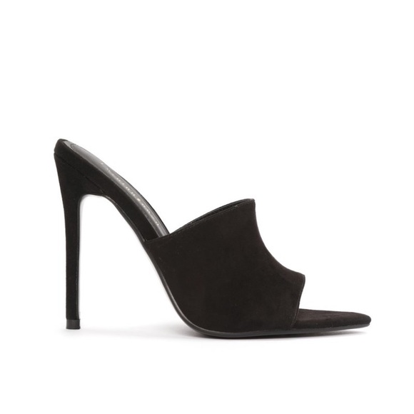 New fashion nova suede pointed mule sandal - Picture 2 of 6